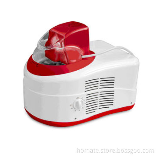 Ice Cream Maker with Built-in Compressor for Cooling, Timer and 1.5L capacity